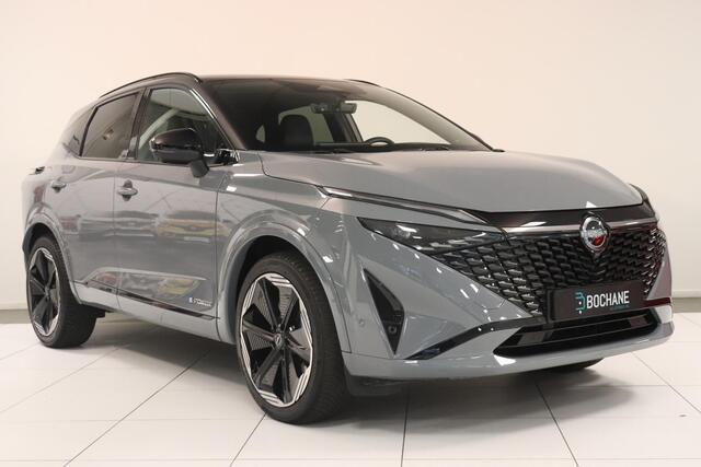 Nissan QASHQAI 1.5 e-Power N-Design | Leder Alcantara | Matrix LED | elektr. stoelen & achterklep | voorruitverwarming | 360° camera | BOSE audio |