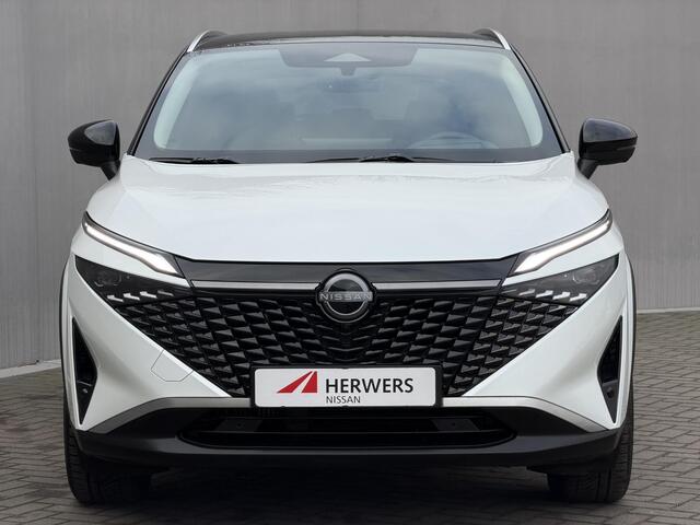 Nissan QASHQAI 1.3 MHEV Xtronic N-Connecta / Fabrieksgarantie tot 03-2028 / Panoramadak / ACC Cruise / 360° Camera / Cold Pack / Head-up display / Elek. Klep / DAB / All Season / Keyless /