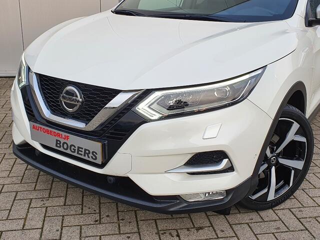 Nissan QASHQAI 1.2 Tekna Plus Navigatie, Panoramadak, Leder, 19"Lm, 360 Camera, Stoel/Voorruitverwarming