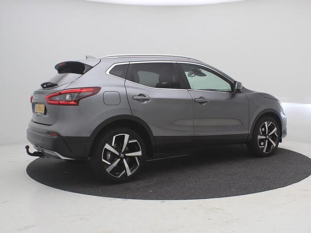 Nissan QASHQAI 1.3 DIG-T Tekna / Automaat / Trekhaak / 1500kg Trekgewicht / GROOT Glazendak / Stoelverwarming / Elektrisch Verstelbare Stoel / Dealeronderhouden / LMV / 360 Camera /