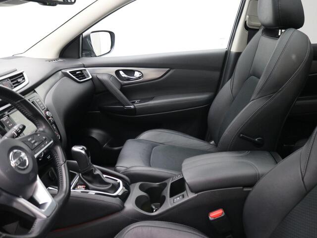 Nissan QASHQAI 1.3 DIG-T Tekna / Automaat / Trekhaak / 1500kg Trekgewicht / GROOT Glazendak / Stoelverwarming / Elektrisch Verstelbare Stoel / Dealeronderhouden / LMV / 360 Camera /