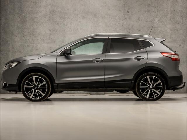 Nissan QASHQAI 1.2 N-Vision (NAVIGATIE, PANORAMADAK, 360 CAMERA, STOELVERWARMING, LEDEREN SPORTSTOELEN, NIEUWE APK, NIEUWSTAAT)