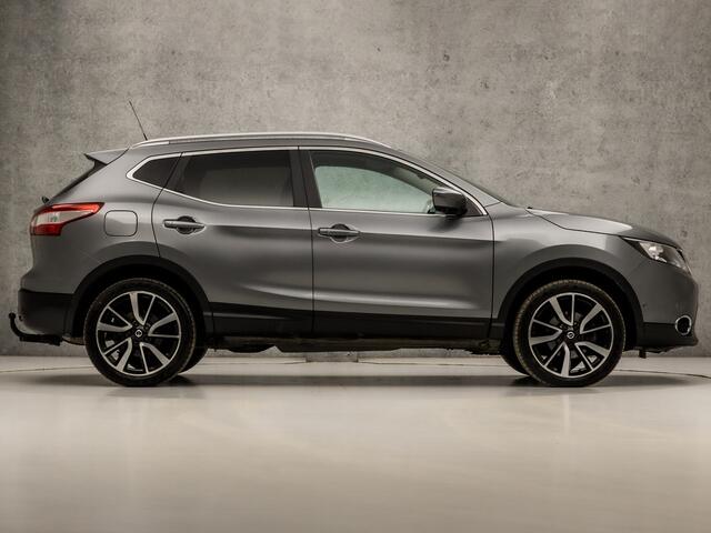 Nissan QASHQAI 1.2 N-Vision (NAVIGATIE, PANORAMADAK, 360 CAMERA, STOELVERWARMING, LEDEREN SPORTSTOELEN, NIEUWE APK, NIEUWSTAAT)