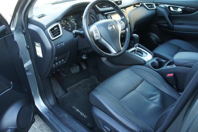 Nissan QASHQAI 1.2 TEKNA TREKH/LEDER/PANO/19INCH/DODEHOEKSENSOR/360CAM PERFECTE STAAT
