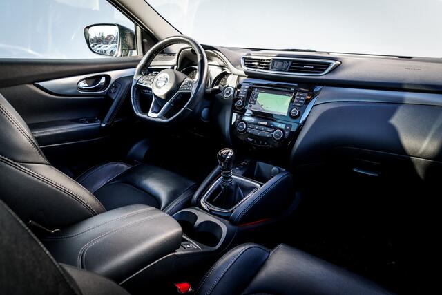 Nissan QASHQAI 1.2 Tekna Panoramadak | 19 inch LMV | Afn. Trekhaak | 360 camera | Elektr. Stoel