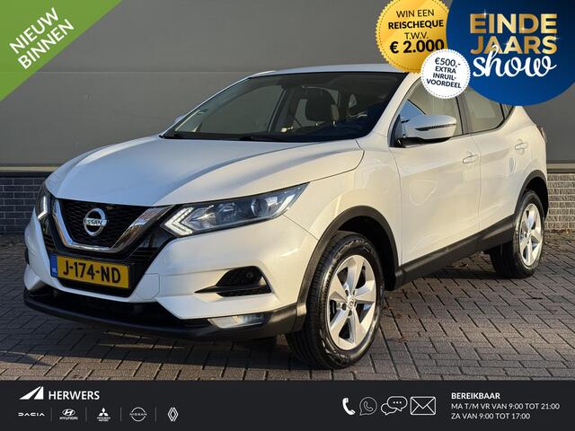 Nissan QASHQAI 1.3 DIG-T Acenta / Eerste Eigenaar / Dealer Onderhouden / Trekhaak / 1300 KG Trekgewicht / Achteruitrij Camera / Apple Carplay&Android Auto /