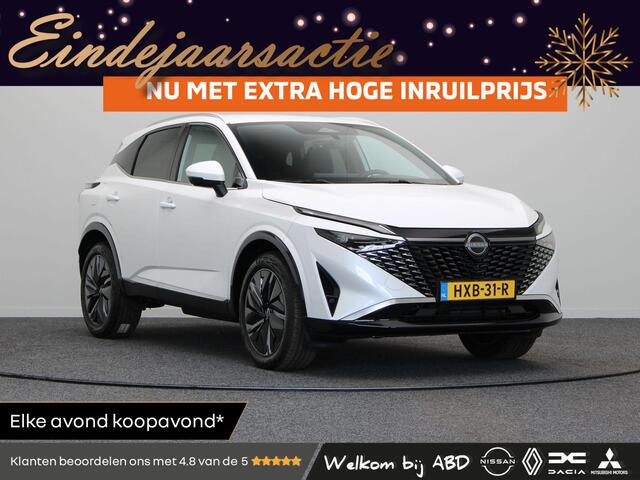 Nissan QASHQAI 158pk MHEV Xtronic Tekna | Google integratie | Stoel, stuur en voorruit verwarming | 360-graden camera | Pro-pilot |