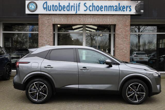 Nissan QASHQAI 1.3 MHEV Xtronic Tekna Plus PANO HUD MASSAGE MEMORY CARPLAY 360-CAM LEER STOEL/STUUR/RUITVERW. DAB ACC 2XPDC 19''LMV ENZ.ENZ.