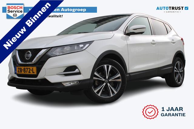 Nissan QASHQAI 1.3 DIG-T N-Connecta | Incl. 12 maanden Garantie | 360° Camera | Keyless entry/start | Parkeersensoren | Navigatie | Climate controle | Cruise controle | Lane assist | DAB radio|