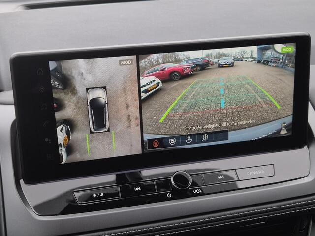 Nissan QASHQAI 1.3 MHEV Xtronic N-Connecta Automaat / Facelift / Fabrieksgarantie tot 03-2028<100.000 km / 1.800 kg trekgewicht / Panorama dak / Elektrische klep / HUD / Camera 360° / Cold pack & Pack Easy / Stuur-, stoel- en voorruitverwarming / Navigatie / Apple Carp