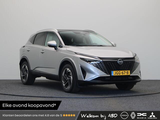 Nissan QASHQAI 158pk MHEV Xtronic N-Connecta | Trekhaak | Pilot Assist | Rondomzicht Camera | Stoel, Stuur, Voorruitverwarming| Keyles Entery | 1800KG trekgewicht |