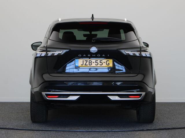 Nissan QASHQAI 1.3 MHEV Xtronic Tekna Plus | Panorma dak | Lederen bekleding | BOSE audio | Rondomzicht camera | Sfeerverlichting | Pilot Assist | 1800KG trekgewicht! |