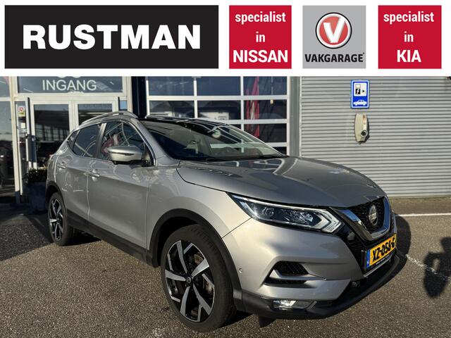 Nissan QASHQAI 1.3 DIG-T Tekna Panoramadak. Trekhaak afneembaar (1.300kg)