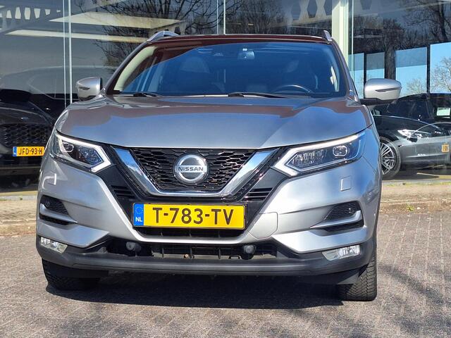 Nissan QASHQAI 1.3 DIG-T Tekna DCT Automaat | Panodak | Trekhaak | LED | 360Cam | Climate | Navi | All Season banden |