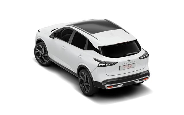 Nissan QASHQAI Tekna Plus + Two Tone Mild-Hybrid 158 Xtronic | 12.3" TFT digitale cockpit | Automatische achterklep met handsfree functie (voetsensor) | Blind Spot Warning & Intervention (BSW + BSI)