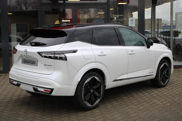 Nissan QASHQAI e-Power 190 N-Design | TWO-TONE | PANORAMADAK | COLD PACK | LEDER/ALCANTARA | ¤ 6.500,- VOORRAADKORTING |