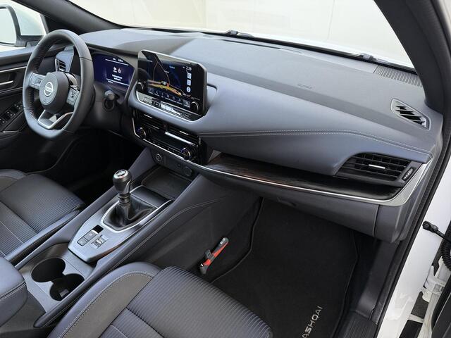 Nissan QASHQAI 1.3 MHEV Tekna | airco automatisch | Apple Carplay/Android | cruise control adaptief | dodehoekdetectie met correctie | lederen interieurdelen | lederen/stof bekleding | lichtmetalen velgen 19" | matrix LED koplampen | navigatiesysteem full map |