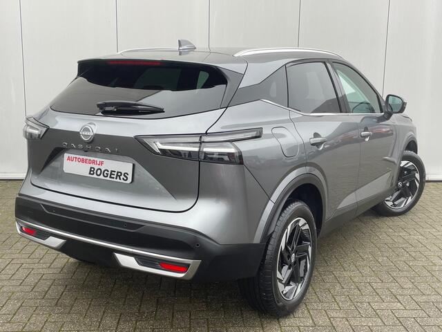 Nissan QASHQAI 1.3 MHEV N Connecta Automaat Navigatie, Climate Control, Adaptive Cruise Control, LED, 18" Lm, Stoel/Stuurverwarming