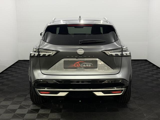 Nissan QASHQAI 1.3 MHEV Xtronic Tekna Plus Panoramadak, 360 Camera, 20 inch velgen, Bose geluidsysteem, Memory stoelen, Head-up display, Navi, Keyless start, Elektrische achterklep, 3 jaar garantie