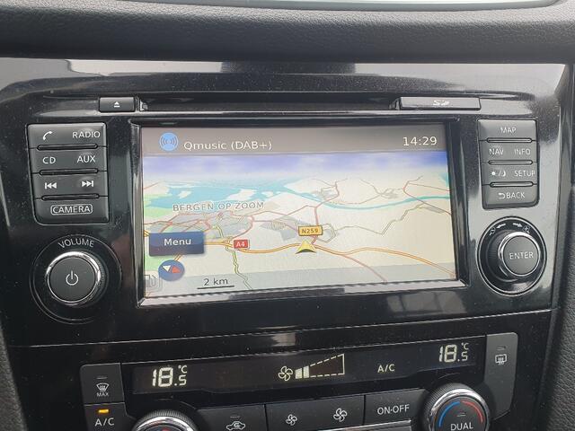 Nissan QASHQAI 1.6 DIG-T 163 Pk Acenta Navigatie, Panoramadak, 18"Lm, Climate Control, Trekhaak, Cruisecontrol, Achteruitrijcamera