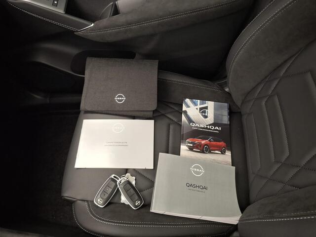 Nissan QASHQAI 1.5 e-Power N-Design ** ¤ 3.500 Voordeel ** Nieuw uit voorraad leverbaar ** / 205 PK / Panoramadak / Stoel- en Stuurverwarming / Verwarmde Voorruit / Leder/Alcantara Bekleding / Google Maps Navigatie /