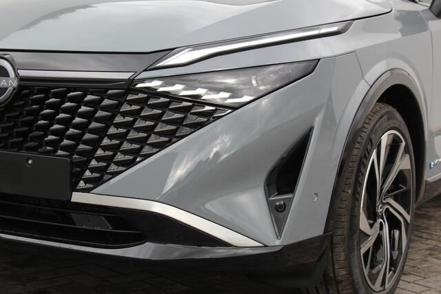 Nissan QASHQAI 1.5 e-Power Tekna Plus ** ¤ 3.500 Voordeel ** Nieuw uit voorraad leverbaar ** / panoramadak / luxe lederen bekleding / lichtmetalen velgen 20" /