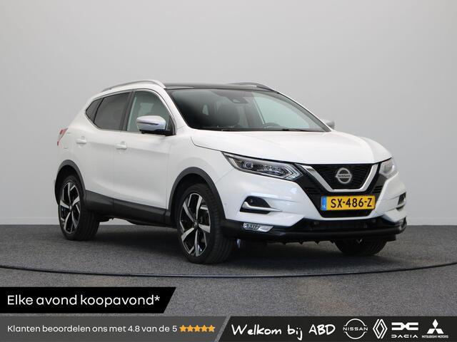 Nissan QASHQAI 1.2 Tekna + | Bose | Panoramadak | Lederen Bekleding | Stoelverwarming | Voorruitverwarming |