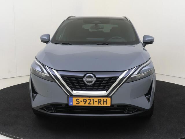 Nissan QASHQAI 1.5 e-Power Tekna | Cold Pack | Design Pack | airco automatisch | alarmsysteem, Apple Carplay/Android | cruise control adaptief met Stop&Go en stuurhulp |file assistent | lederen/stof bekleding | lichtmetalen velgen 19"| navigatiesysteem full map |