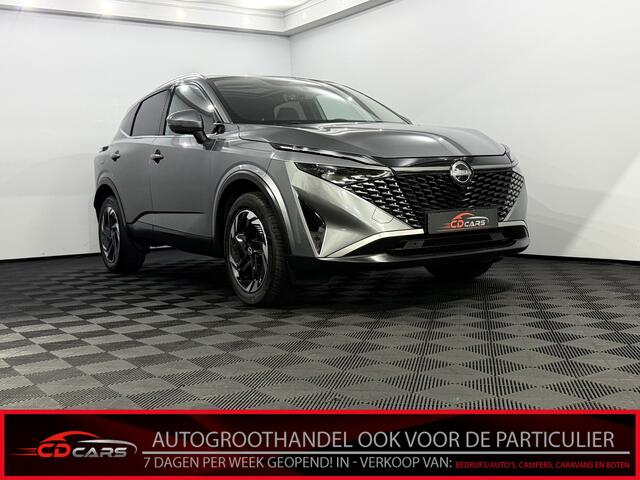 Nissan QASHQAI 1.3 MHEV Xtronic N-Connecta Pano, Half leder, 360 Camera, Stoelverwarming, Navi, Elektrische achterklep, Sfeerverlichting, Keyless start