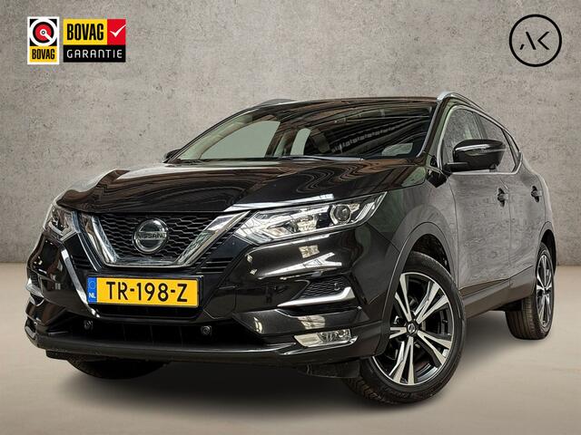 Nissan QASHQAI 1.2 N-Connecta (PANORAMADAK, NAVIGATIE, 360 CAMERA, GETINT GLAS, KEYLESS, SPORTSTOELEN, CRUISE, TREKHAAK, NIEUWE APK, NIEUWSTAAT)