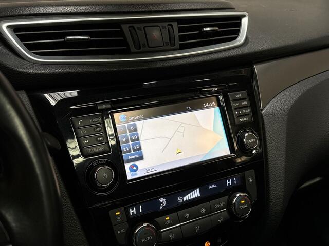 Nissan QASHQAI 1.2 N-Connecta (PANORAMADAK, NAVIGATIE, 360 CAMERA, GETINT GLAS, KEYLESS, SPORTSTOELEN, CRUISE, TREKHAAK, NIEUWE APK, NIEUWSTAAT)