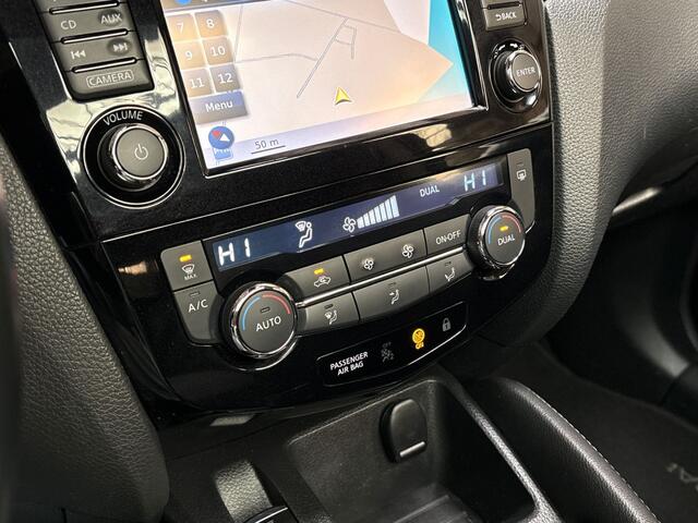 Nissan QASHQAI 1.2 N-Connecta (PANORAMADAK, NAVIGATIE, 360 CAMERA, GETINT GLAS, KEYLESS, SPORTSTOELEN, CRUISE, TREKHAAK, NIEUWE APK, NIEUWSTAAT)