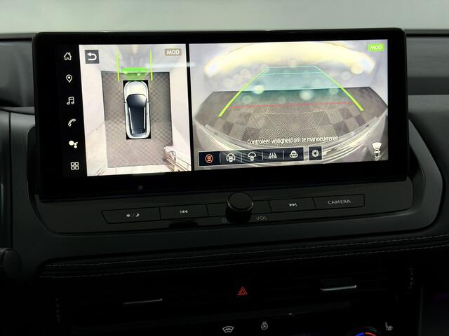 Nissan QASHQAI 1.3 MHEV Xtronic N-Connecta Pano, Half leder, 360 Camera, Stoelverwarming, Navi, Elektrische achterklep, Sfeerverlichting, Keyless start