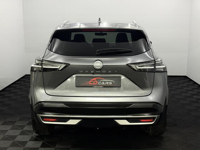 Nissan QASHQAI 1.3 MHEV Xtronic N-Connecta Pano, Half leder, 360 Camera, Stoelverwarming, Navi, Elektrische achterklep, Sfeerverlichting, Keyless start