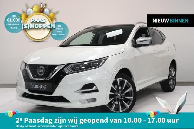 Nissan QASHQAI 1.3 DIG-T Tekna + | Panoramadak | 360° Camera | 19"Lichtmetaal | Adaptieve cruise | BOSE audio |