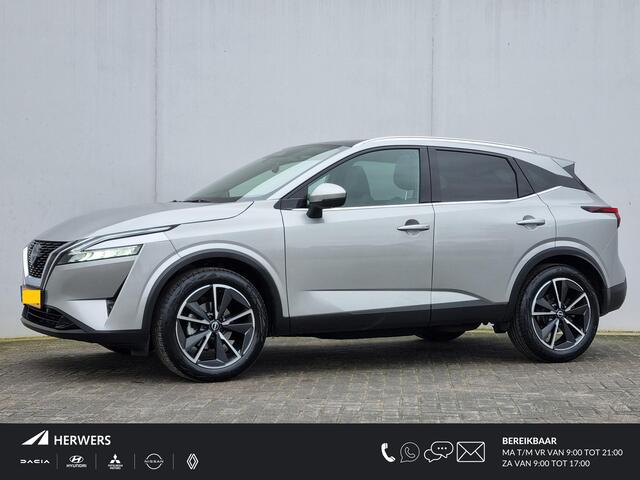 Nissan QASHQAI 1.3 MHEV Xtronic Tekna / Trekhaak ( 1.800 KG ) / All season banden / Panoramadak / Elektrische kofferbak / Elektrisch verstelbare bestuurdersstoel
