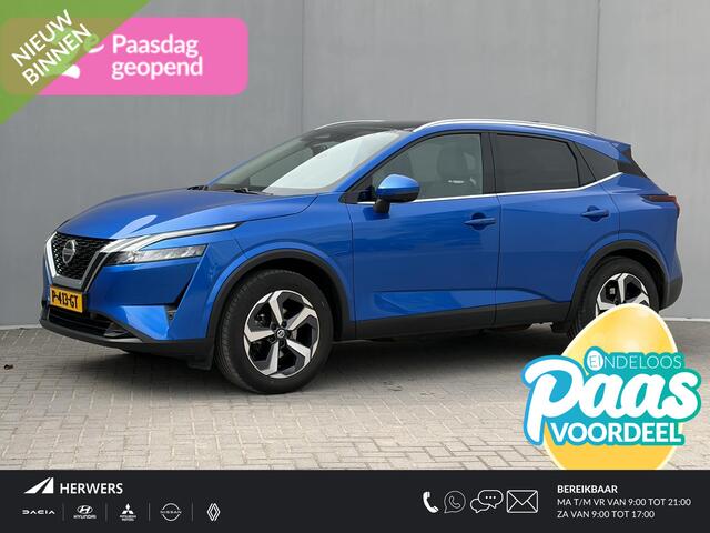 Nissan QASHQAI 1.3 MHEV Xtronic N-Connecta / Trekhaak (1800 KG) / Elektrische achterklep / Cold pack / Panoramadak / Adaptieve cruise control