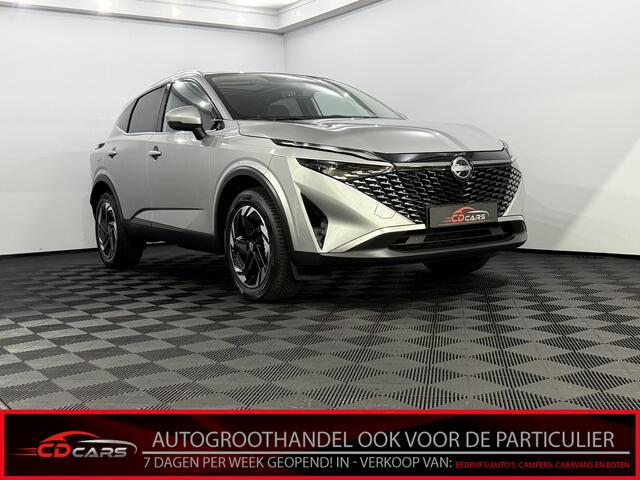 Nissan QASHQAI 1.3 MHEV Xtronic N-Connecta Panoramadak, Half leder, 360 Camera, Stoelverwarming, Navi, Elektrische achterklep, Keyless start
