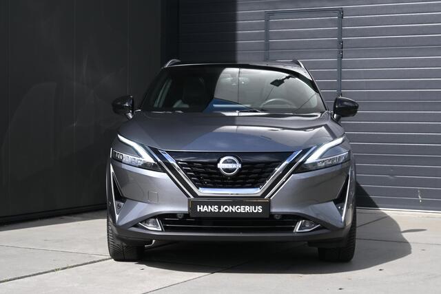 Nissan QASHQAI 1.5 e-Power Tekna Plus | 360 CAMERA | PANORAMADAK | LEDER | STUUR/STOELVERWARMING | NAVI | HUD | ADAPT. CRUISE CONTROL | BOSE | CLIMATE CONTROL | ALL-SEASONBANDEN | PDC | LMV