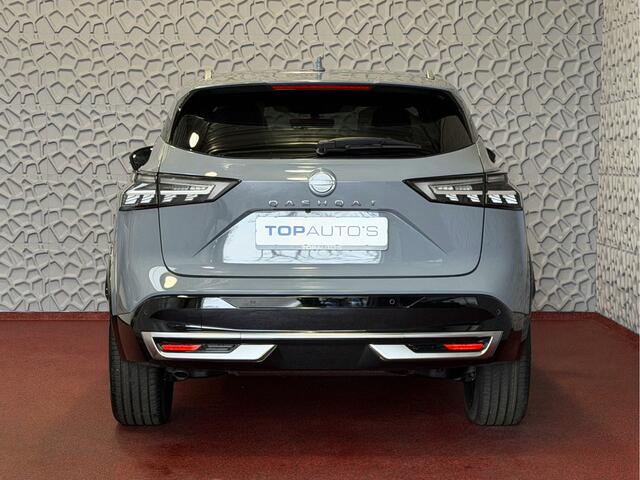 Nissan QASHQAI 1.3 MHEV 160PK 1800KG TREKGEWICHT TEKNA PLUS BOSE 20''LMV LEER ALCANTARA PANO MASSAGE BOSE STOEL/STUUR/RUIT VERW MATRIX.LED ELEK.KLEP HEADUP 20''LMV GOOGLE NAVI 2026 K ?Top Auto's Wijchen , 30 Jaar Specialist in Nissan : Alle Type's : Tekna / Plus / N-De