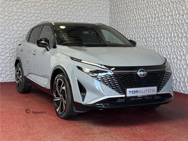 Nissan QASHQAI 1.3 MHEV 160PK TEKNA PLUS BOSE TWO TONE 20''LMV LEER ALCANTARA PANO MASSAGE BOSE STOEL/STUUR/RUIT VERW MATRIX.LED ELEK.KLEP HEADUP 20''LMV GOOGLE NAVI 2026 ?Top Auto's Wijchen , 30 Jaar Specialist in Nissan : Alle Type's : Tekna / Plus / N-Design / N-Con