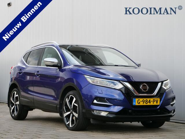 Nissan QASHQAI 1.3 DIG-T Tekna + 160 Pk Automaat Navi / DAB / Apple Carplay / Leer / Pano-dak / Winterpakket / Bose