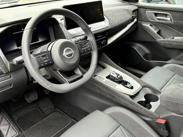 Nissan QASHQAI 1.5 e-Power N-Design DEMO Auto | Verwarmbare voorstoelen - stuurwiel & voorruit | Panoramisch glazen dak | Lederen bekleding | Parkeersensoren voor- en achter | Adaptieve Cruise Control | Fabrieksgarantie