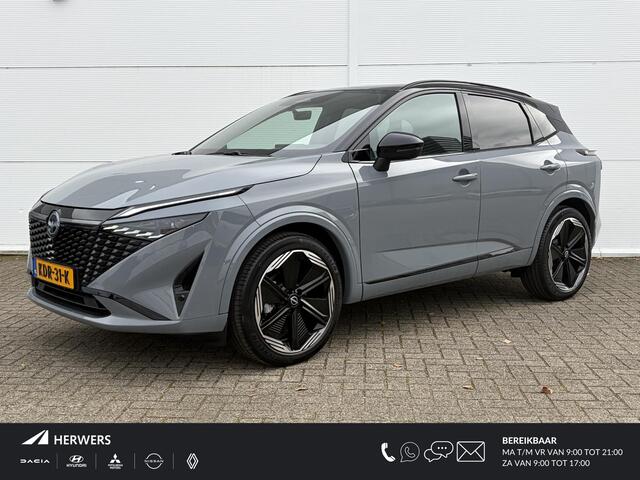 Nissan QASHQAI 1.3 MHEV Xtronic N-Design / Navigatie / Climate Control / Panoramadak / Stoel- en Stuurverwarming / Verwarmde Voorruit /