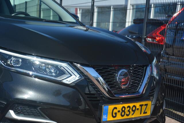 Nissan QASHQAI 1.3 DIG-T Tekna | Navigatie | Leer | Stoelverwarming | LED | Pano | Bluetooth | Elek Ramen | NL Auto!! | Nederlandse auto 93336 NAP Panoramadak leren bekleding led