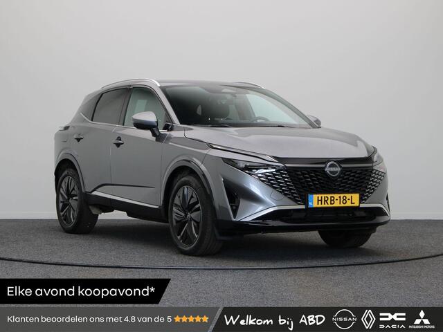 Nissan QASHQAI 1.3 MHEV Xtronic Tekna | Two tone interieur | Stoel, stuur en voorruitverwarming | Headup-display | Elektrische achterklep | Rondomzicht camera |
