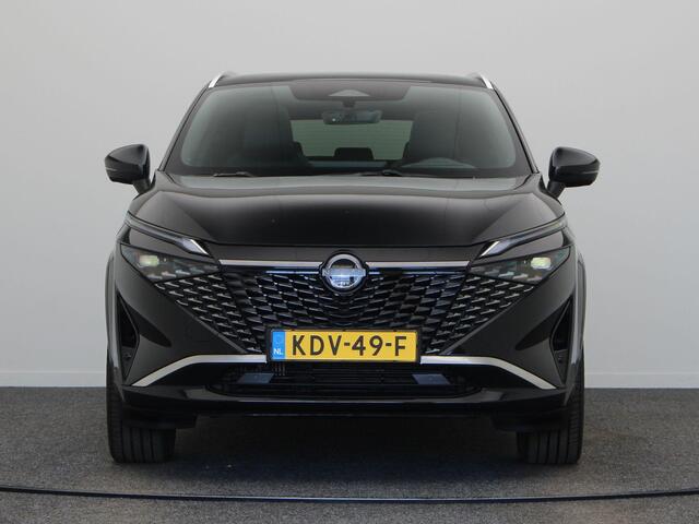 Nissan QASHQAI 158pk MHEV Xtronic Tekna Plus | Lederen bekleding | Elektrisch verstelbare voorstoelen | Stoel, stuur en voorrruit verwarming | Panoramadak | BOSE Audio |