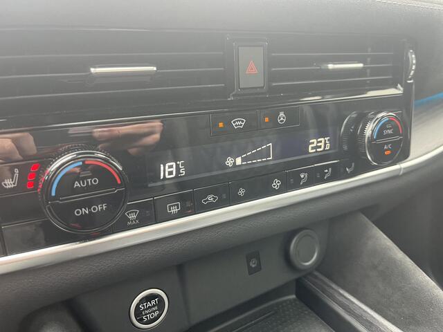 Nissan QASHQAI 1.3 MHEV Xtronic Tekna Plus / 1800kg Trekgewicht / Apple Carplay Android Auto / Bose Audio Installatie / Panorama Dak / Stoel,- Stuur en Voorruit Verwarming / Leder- Alcantara Interieur /