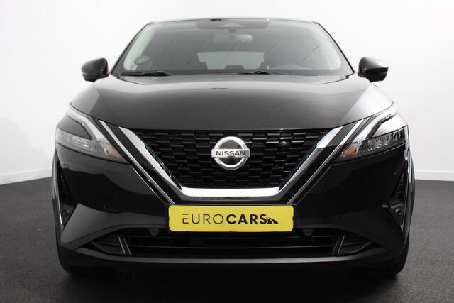 Nissan QASHQAI 1.3 DIG-T 158 pk Automaat N-Connecta Navigatie Apple Carplay/Android Auto Adaptive Cruise Control Parkeersensoren 360 camera Park Assist Lane Assist Stoel- en stuurwielverwarming Verwarmde voorruit LED koplampen Privacy Glass Trekhaak