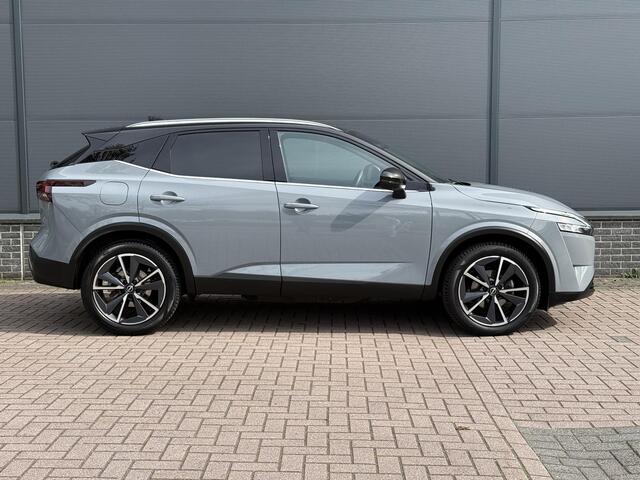 Nissan QASHQAI 1.3 MHEV Xtronic Tekna / Trekhaak / Panoramadak / 1800KG Trekgewicht / Stoel+Stuur Verwarming / 360º Camera / Elektrische Stoelen / Cold Pack /